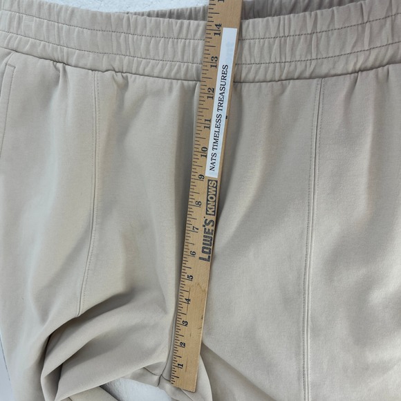 Old Navy Active Lounge Pants Beige XL Tall High Rise Wide Leg - Picture 6 of 9